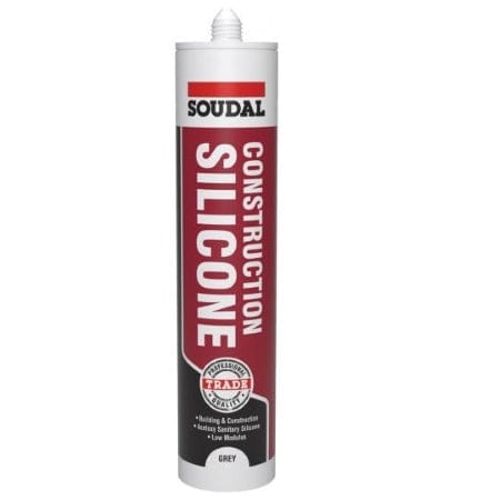 Soudal Trade Construction Silicone Low Modulus 290ml - Grey