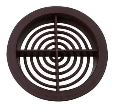 Round Disc Vent 70mm - Brown