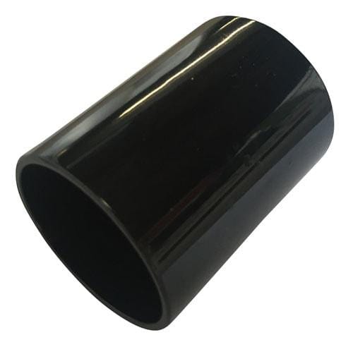 Solvent Waste Straight Coupling 32mm - Black
