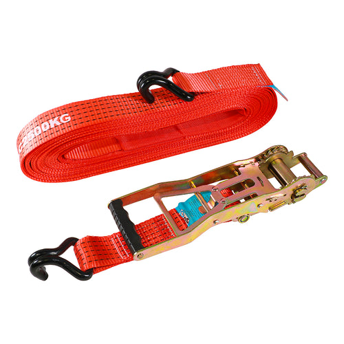 Timco Ratchet Strap - J Hook - Heavy Duty 15m x 50mm