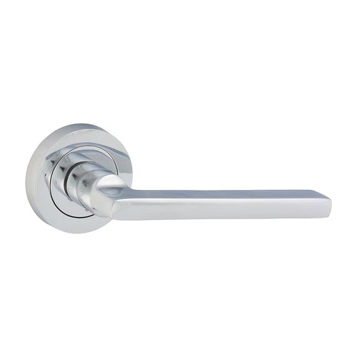 Timco Radmore Lever On Rose Handles - Polished Chrome 51mm