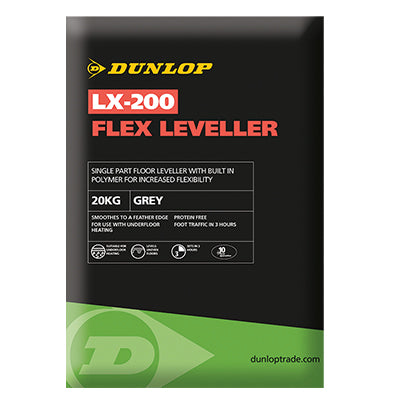 Dunlop LX-200 Flex Levelling Compound 20kg - Grey