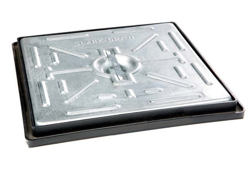 Clark Drain PC2BG 300mmx300mm Galvanised Manhole Cover 5 Tonne