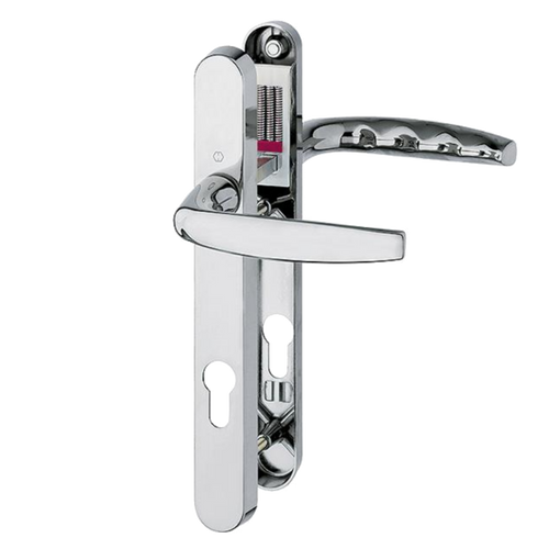 HOPPE Atlanta 92mm Lever/Lever Narrow Backplate Door Handle M1530M/3829N 92mm Centres Polished Chrome
