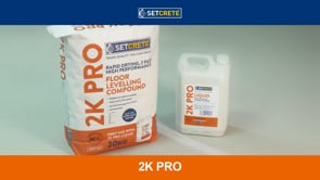 Setcrete 2K Pro Powder Floor Levelling Compound 20kg