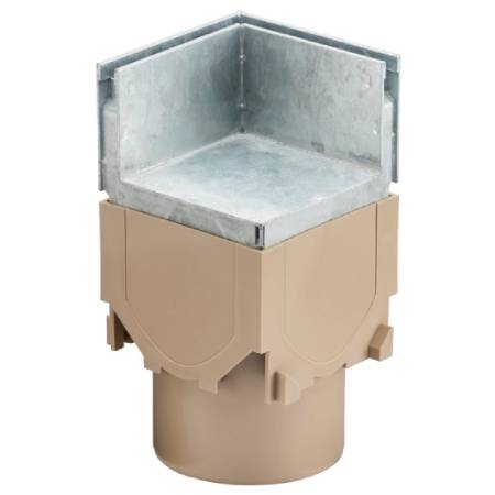 ACO Raindrain Brickslot B125 Corner Unit