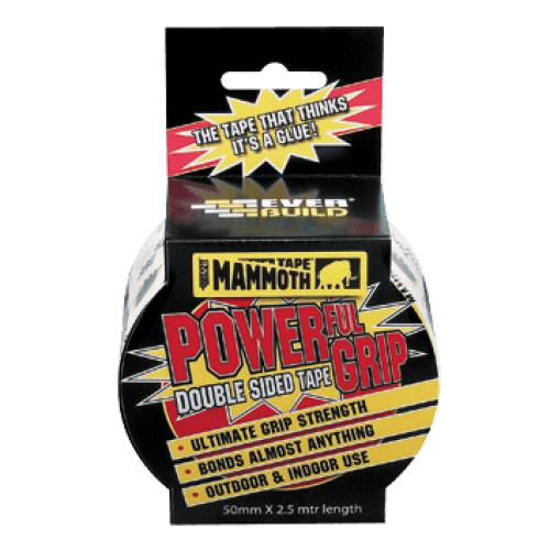 Everbuild Mammoth Powerful Grip Tape - 25mm x 2.5m
