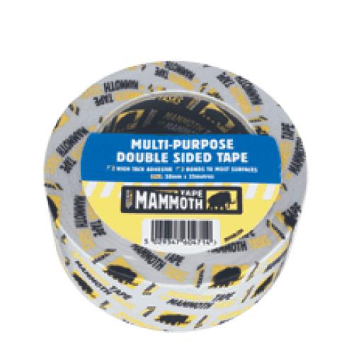 Everbuild Multi-Purpose Double Sided Tape White - 25mm x 25m