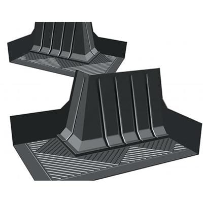 Manthorpe Catchment Corner Tray Right Hand