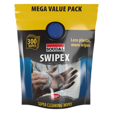 Soudal Swipex Hand Wipes 300 Pack