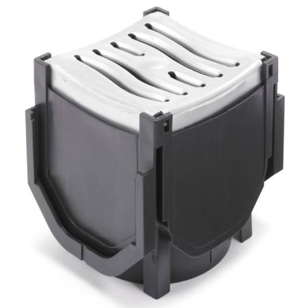 VIPSeal Drainage Channel Corner Unit - Galvanised
