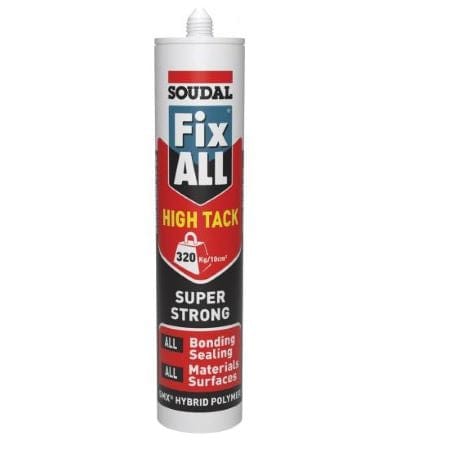 Soudal Fix ALL High Tack Sealant & Adhesive 290ml - Brown