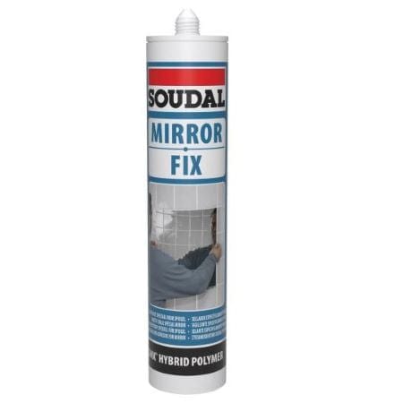 Soudal Mirror Fix Adhesive 290ml - White