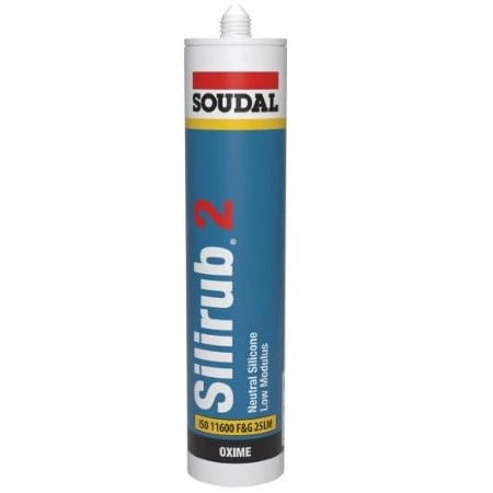 Soudal SILIRUB 2 Premimum Quality Low Modulus Silicone 300ml - Brown