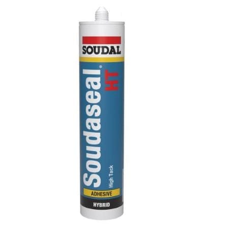Soudal Soudaseal High Tack Industrial Adhesive & Sealant 290ml - Black