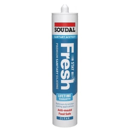 Soudal Stay Fresh Anti Mould Silicone 290ml - Clear
