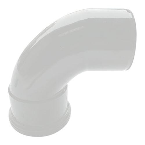 Soil Pipe 90 Deg Bend Single Socket 110mm - White