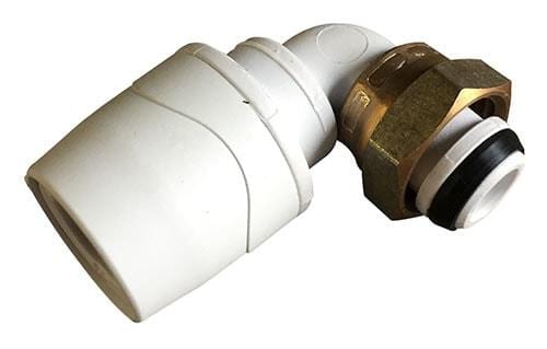 Polymax Push Fit Bent Tap Connector 15mm x 1/2"