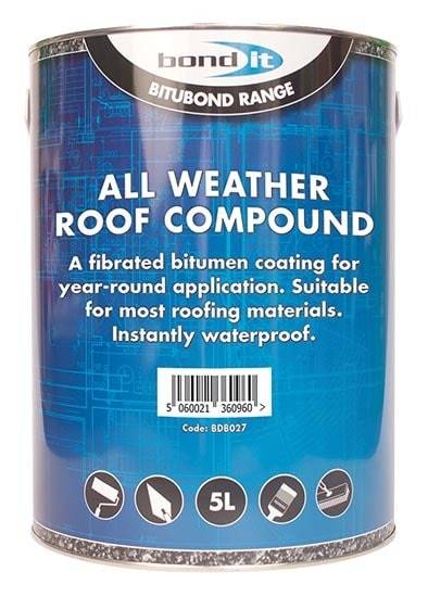 Bond It All Weather Roofing Compound - 5 Litre