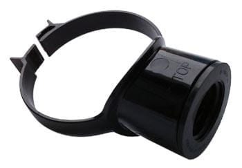 Soil Pipe 32mm Boss Clip 110mm - Black