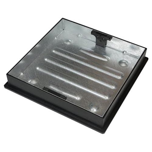 Clark Drain Square to Round Recessed Manhole Cover 450 x 80mm