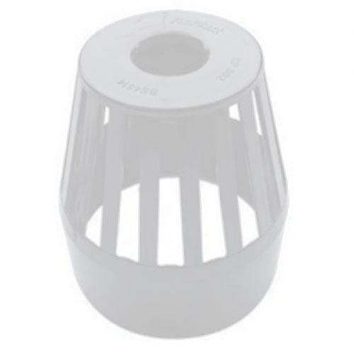 Soil Pipe Balloon Grating 110mm - White