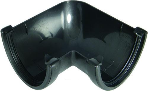 Cast Iron Effect Hi-Cap 90 Deg Gutter Angle 115mm