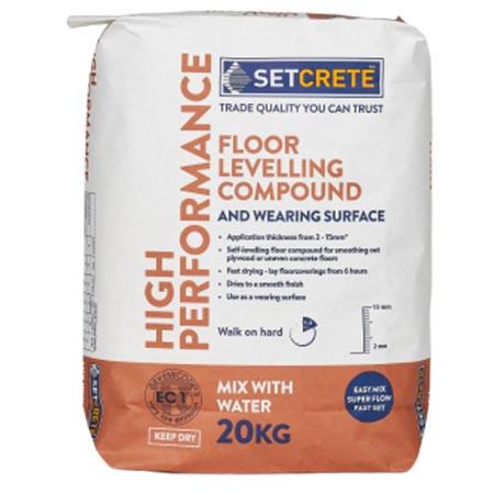 Setcrete High Performance Floor Levelling Compound 20kg