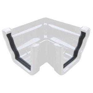 Ogee Gutter 90 Deg External Angle 115mm - Brown