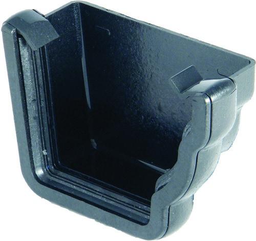 Cast Iron Effect Ogee External Stopend Right Hand