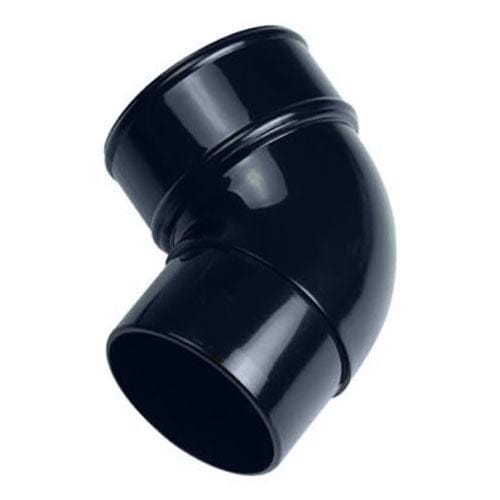 Round Downpipe 67.5 Deg Offset Bend 68mm - Anthracite Grey