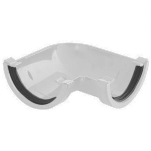 Round Gutter 90 Deg Angle 112mm - Anthracite Grey
