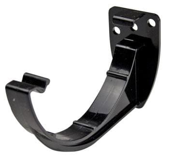 Round Gutter Bracket 112mm - Black