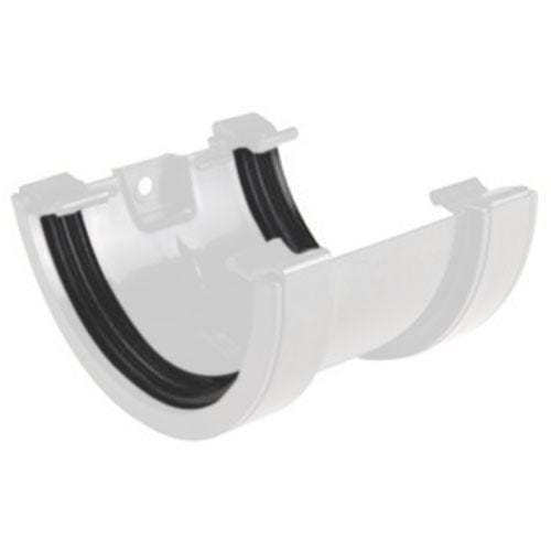Round Gutter Union 112mm - Anthracite Grey