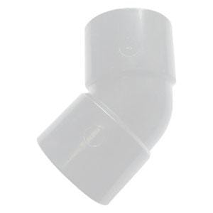 Solvent Waste 45 Deg Bend 32mm - White