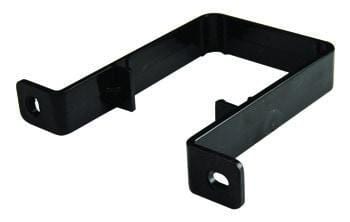 Square Downpipe Clip 65mm - Black