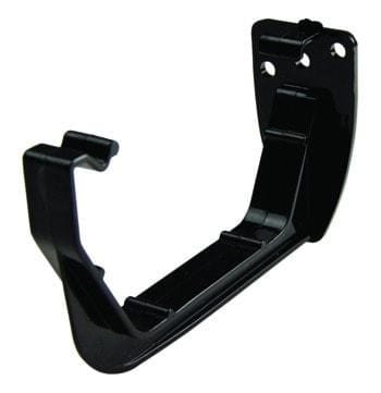 Square Gutter Bracket - Black