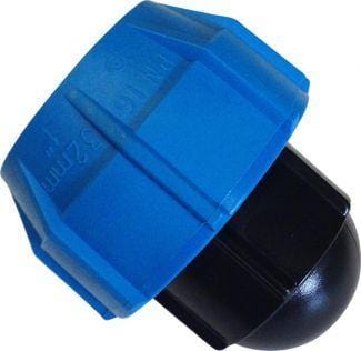 Blue MDPE Pipe End Plug 20mm