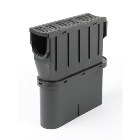 VIPSeal Drainage Channel Sump Unit - Black Plastic