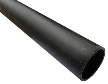 Push Fit Waste Pipe 3m Length 32mm - Black