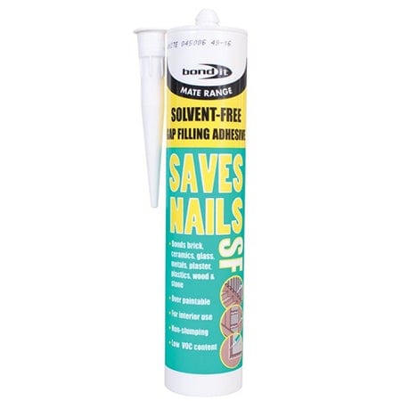 Bond It Saves Nails Solvent Free Adhesive EU3 - White